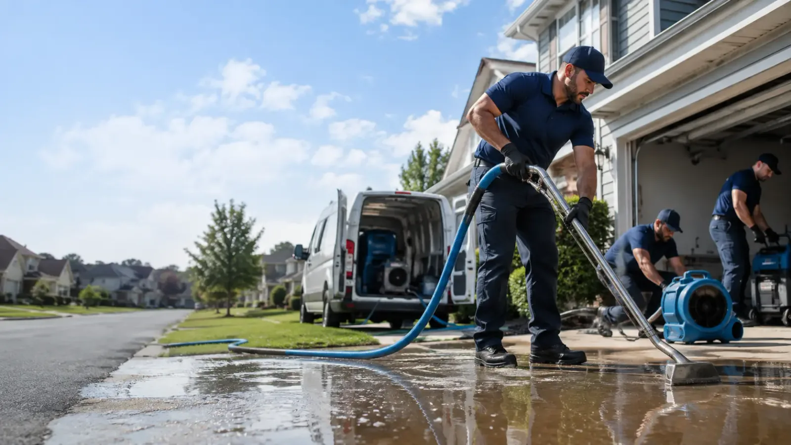 Flood Damage Restoration in Hampshire, IL